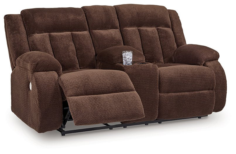 Observation Power Reclining Loveseat with Console - Visions in Furniture (La Mirada, CA)
