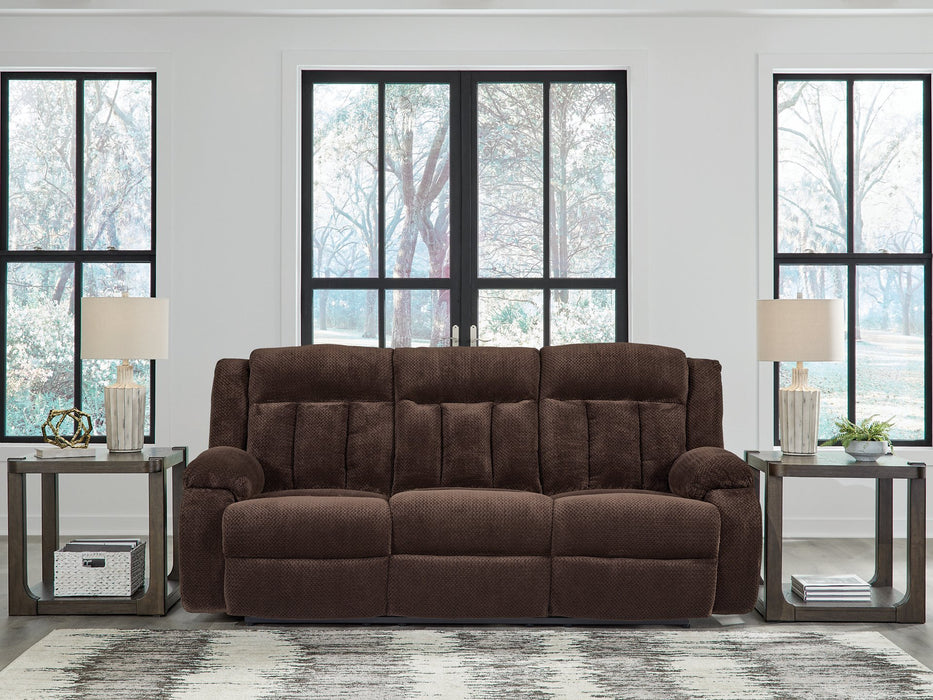 Observation Power Reclining Sofa with Drop Down Table - Visions in Furniture (La Mirada, CA)