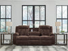 Observation Power Reclining Sofa with Drop Down Table - Visions in Furniture (La Mirada, CA)