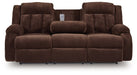 Observation Power Reclining Sofa with Drop Down Table - Visions in Furniture (La Mirada, CA)