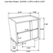 Hyland 4 Pc Bedroom Set - Visions in Furniture (La Mirada, CA)