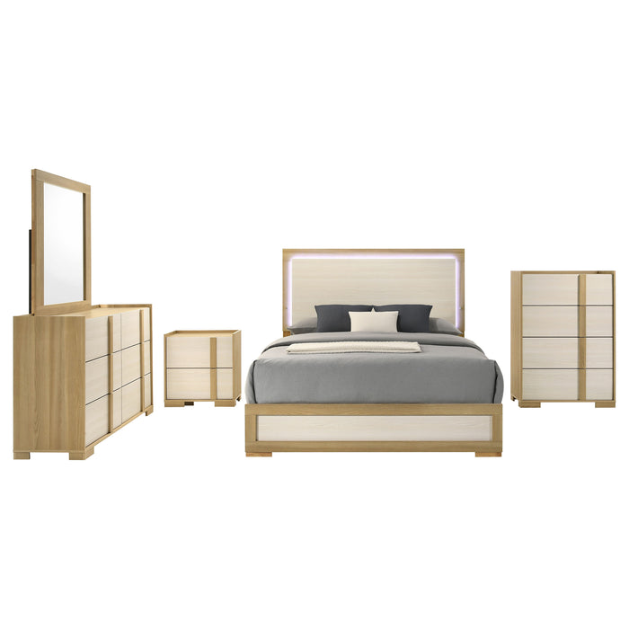 Hyland 4 & 5 Piece Bedroom Set E.King & Queen - Visions in Furniture (La Mirada, CA)