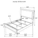 Hyland Queen Bed - Visions in Furniture (La Mirada, CA)