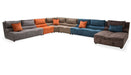 AICO Furniture 21 Cosmopolitan Armless Loveseat - Visions in Furniture (La Mirada, CA)