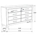 Woodmont 4 & 5 Piece E.King, Queen, & Cal;.King Bedroom Sets - Visions in Furniture (La Mirada, CA)