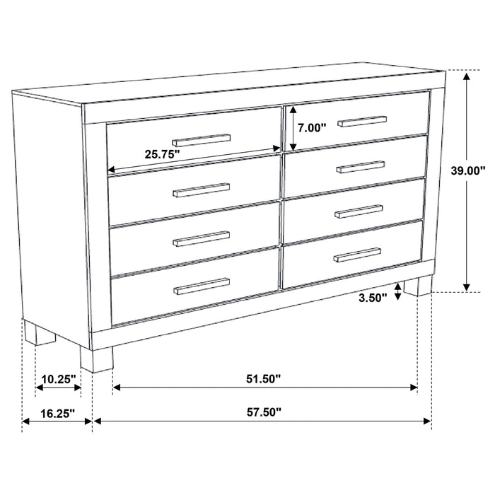 Woodmont 4 & 5 Piece E.King, Queen, & Cal;.King Bedroom Sets - Visions in Furniture (La Mirada, CA)