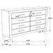 Woodmont 4 & 5 Piece E.King, Queen, & Cal;.King Bedroom Sets - Visions in Furniture (La Mirada, CA)