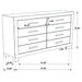 Woodmont 4 & 5 Piece E.King, Queen, & Cal;.King Bedroom Sets - Visions in Furniture (La Mirada, CA)