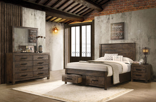 Woodmont 4 & 5 Piece E.King, Queen, & Cal;.King Bedroom Sets - Visions in Furniture (La Mirada, CA)