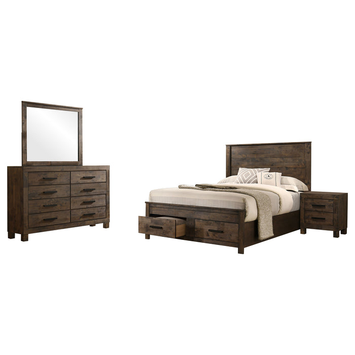 Woodmont 4 & 5 Piece E.King, Queen, & Cal;.King Bedroom Sets - Visions in Furniture (La Mirada, CA)