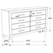 Woodmont 4 & 5 Piece E.King, Queen, & Cal;.King Bedroom Sets - Visions in Furniture (La Mirada, CA)