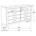Woodmont 4 & 5 Piece E.King, Queen, & Cal;.King Bedroom Sets - Visions in Furniture (La Mirada, CA)