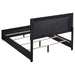 Marceline Beds White & Black Eastren King, Full, Twin, & Queen - Visions in Furniture (La Mirada, CA)