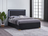 Marceline Beds White & Black Eastren King, Full, Twin, & Queen - Visions in Furniture (La Mirada, CA)
