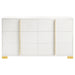 Marceline Bedroom Sets White & Black 4 & 5 Piece - Visions in Furniture (La Mirada, CA)