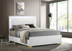 Marceline Beds White & Black Eastren King, Full, Twin, & Queen - Visions in Furniture (La Mirada, CA)