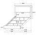 Marceline Queen Beds - Visions in Furniture (La Mirada, CA)