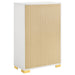 Marceline Bedroom Sets White & Black 4 & 5 Piece - Visions in Furniture (La Mirada, CA)