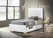 Marceline Beds White & Black Eastren King, Full, Twin, & Queen - Visions in Furniture (La Mirada, CA)