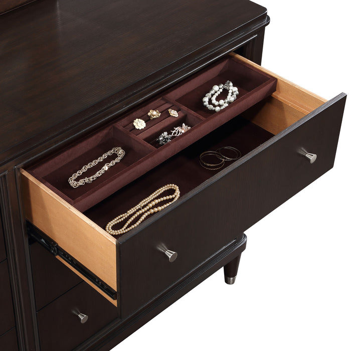 Emberlyn Dresser With Mirror - Visions in Furniture (La Mirada, CA)