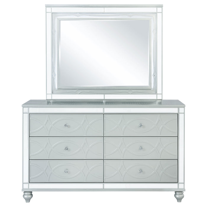 Gunnison Dresser With Mirror - Visions in Furniture (La Mirada, CA)