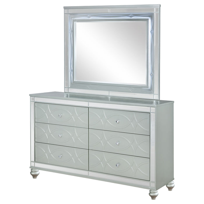 Gunnison Dresser With Mirror - Visions in Furniture (La Mirada, CA)