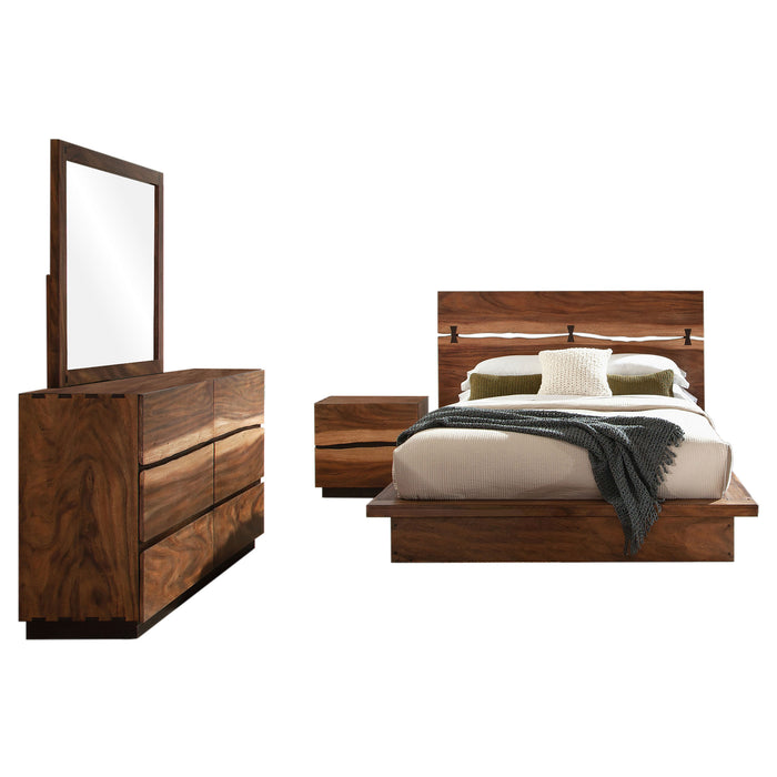 Winslow Bedroom Set Smokey Walnut - Visions in Furniture (La Mirada, CA)