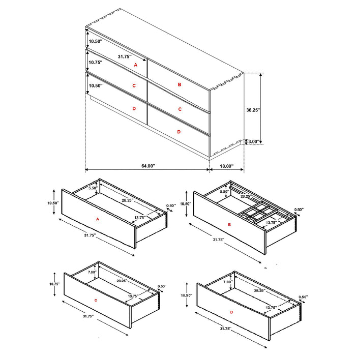 Winslow Bedroom Sets - Visions in Furniture (La Mirada, CA)