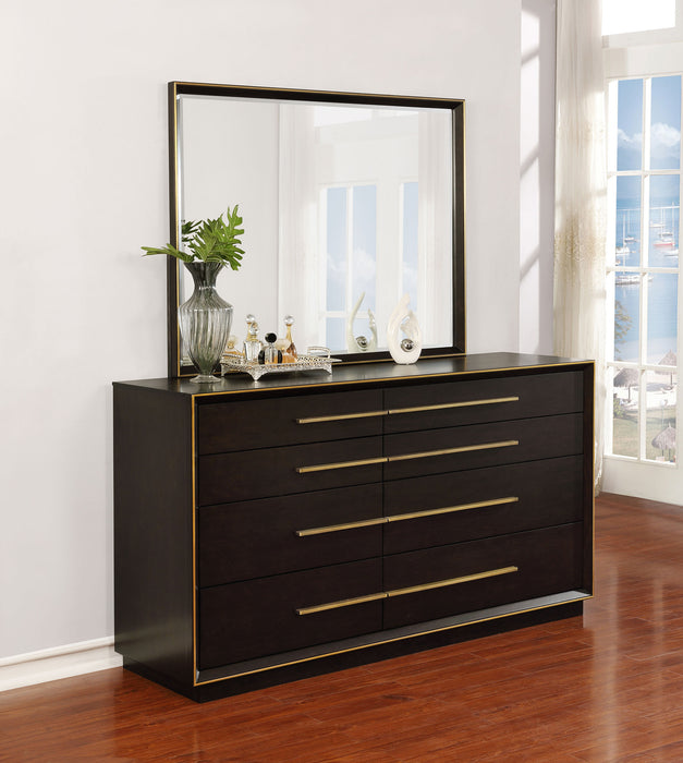 Durango Dresser With Mirror - Visions in Furniture (La Mirada, CA)