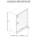 Durango 4 & 5 Piece E.King, Cal.King & Queen Bedroom Set - Visions in Furniture (La Mirada, CA)