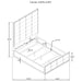 Durango 5 Pc Bedroom Set - Visions in Furniture (La Mirada, CA)
