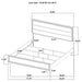 Wright 4 Pc & 5 Pc Bedroom Set - Visions in Furniture (La Mirada, CA)