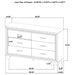 Wright 4 Pc & 5 Pc Bedroom Set - Visions in Furniture (La Mirada, CA)