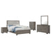 Wright 4 Pc & 5 Pc Bedroom Set - Visions in Furniture (La Mirada, CA)