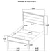Wright 4 Pc & 5 Pc Bedroom Set - Visions in Furniture (La Mirada, CA)