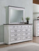 Hillcrest Dresser With Mirror - Visions in Furniture (La Mirada, CA)