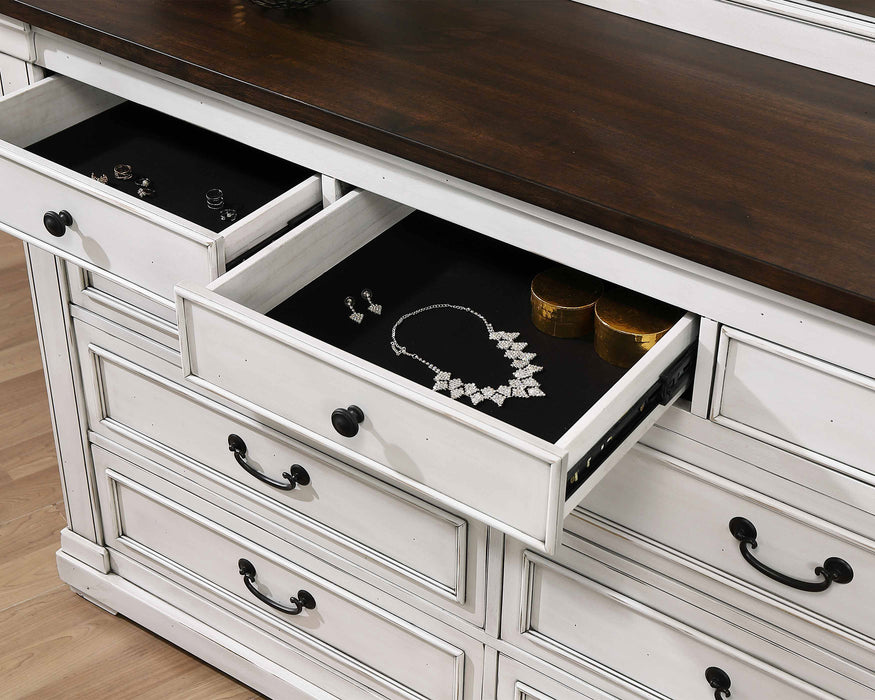 Hillcrest Dresser With Mirror - Visions in Furniture (La Mirada, CA)