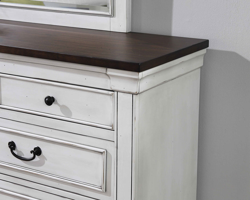 Hillcrest Dresser With Mirror - Visions in Furniture (La Mirada, CA)