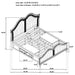 Evangeline 4 Pc Bedroom Set - Visions in Furniture (La Mirada, CA)