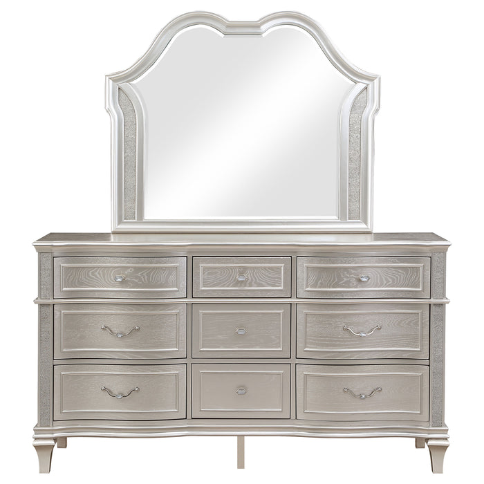 Evangeline Dresser With Mirror - Visions in Furniture (La Mirada, CA)