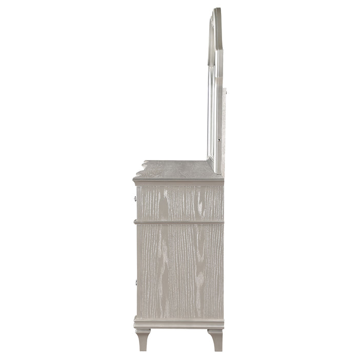 Evangeline Dresser With Mirror - Visions in Furniture (La Mirada, CA)