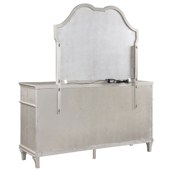 Evangeline Dresser With Mirror - Visions in Furniture (La Mirada, CA)