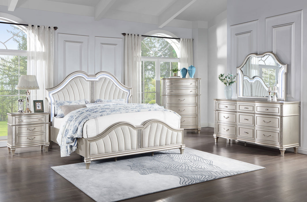 Evangeline Dresser With Mirror - Visions in Furniture (La Mirada, CA)