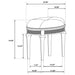 Evangeline Vanity Set - Visions in Furniture (La Mirada, CA)
