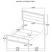 Welsley 4 & 5 PieceBedroom Set - Visions in Furniture (La Mirada, CA)