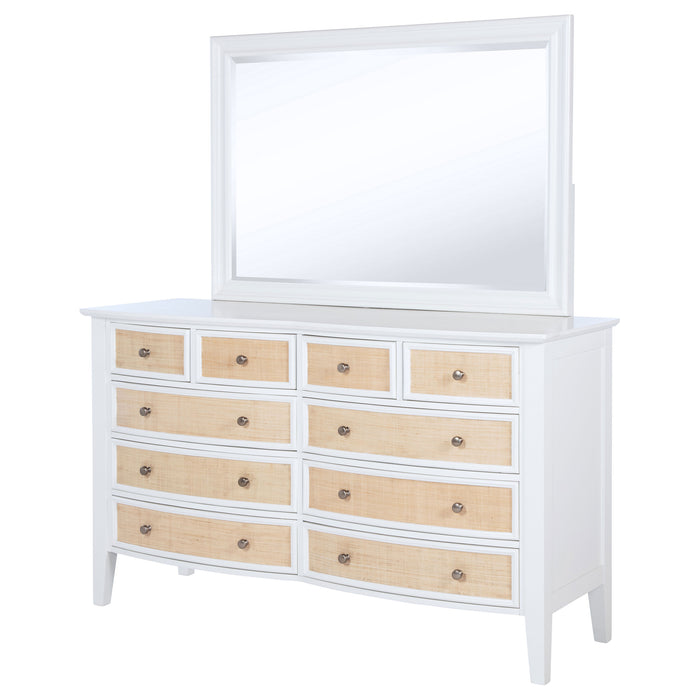 Bexhill Dresser With Mirror - Visions in Furniture (La Mirada, CA)
