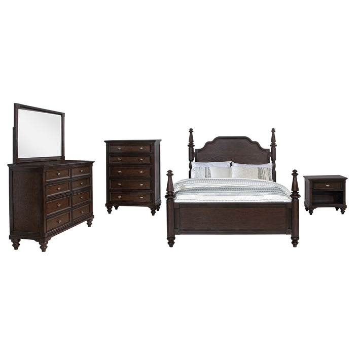 Andover 4 & 5 Piece Bedroom Set King, Queen, & Cal.King - Visions in Furniture (La Mirada, CA)
