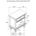Andover 4 & 5 Piece Bedroom Set King, Queen, & Cal.King - Visions in Furniture (La Mirada, CA)