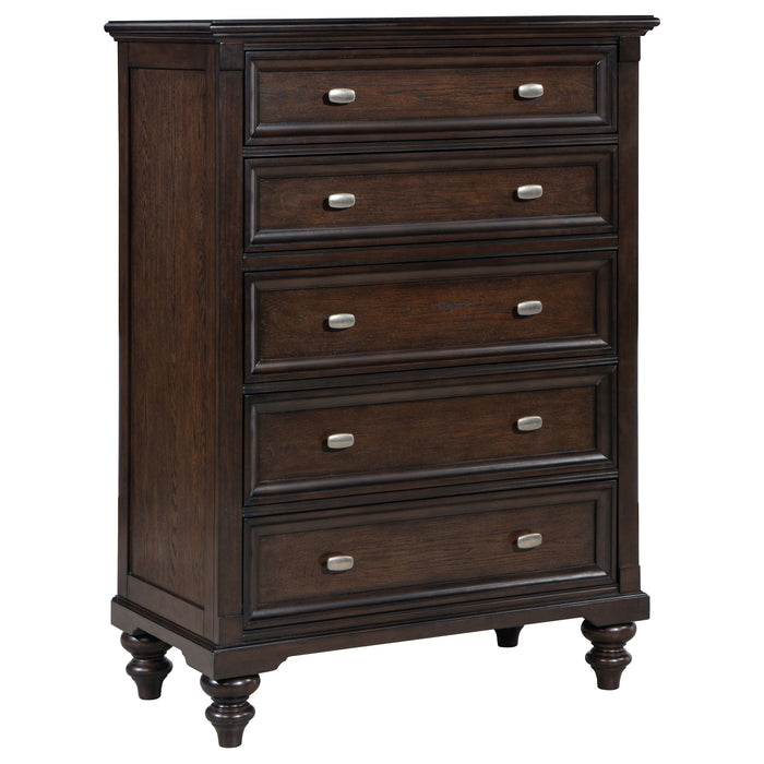 Andover 4 & 5 Piece Bedroom Set King, Queen, & Cal.King - Visions in Furniture (La Mirada, CA)