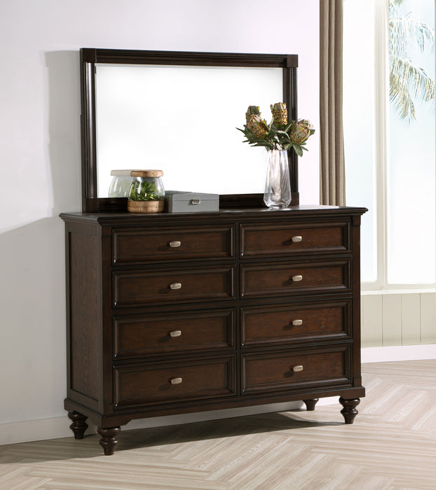 Andover Dresser With Mirror - Visions in Furniture (La Mirada, CA)